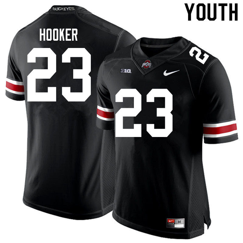 Youth #23 Marcus Hooker Ohio State Buckeyes College Football Jerseys Sale-Black
